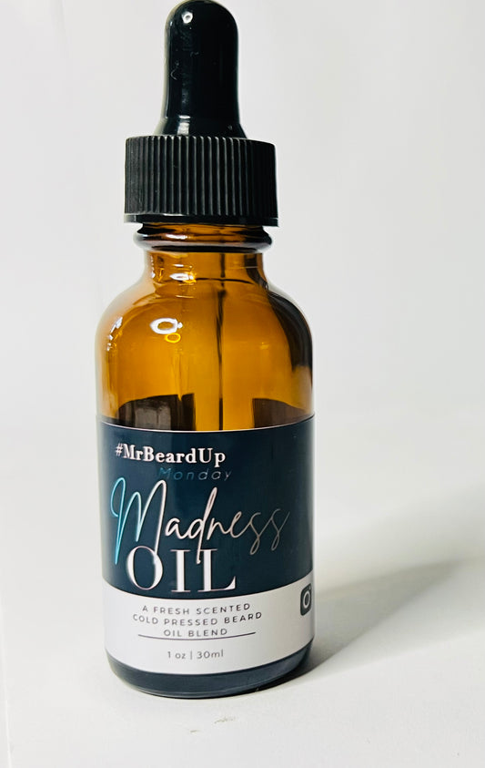 Mr.BeardUp Monday "MADNESS" Beard Oil.